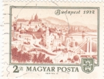 Sellos de Europa - Hungr�a -  panorámica de Budapest 1972