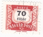 Stamps Hungary -  cifras