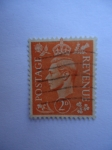 Stamps United Kingdom -  King George VI. -Serie:King George VI-Definitives.