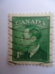 Sellos de America - Canad� -  George VI.