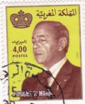 Stamps Morocco -  Hassan II