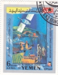 Stamps Yemen -  aeronáutica