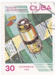 Stamps Cuba -  aeronáutica-satélite meteorológico