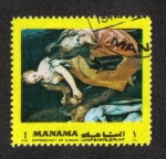 Sellos de Asia - Emiratos �rabes Unidos -  Manama