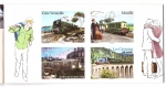 Stamps France -  serie- Gran época del viaje en tren