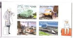 Stamps Europe - France -  serie- Gran época del viaje en tren