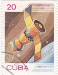 Sellos de America - Cuba -  aeronáutica- Soyuz