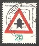 Stamps Germany -  529 - Señal de tráfico