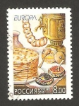 Sellos de Europa - Rusia -  6878 - Europa, Gastronomía