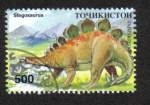 Sellos del Mundo : Asia : Tajikistan : Animales Prehistoricos 