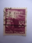 Stamps Italy -  Mano Sosteniendo Antorcha - Poste Italiane