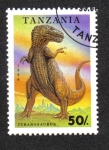 Stamps Tanzania -  Animales Prehistoricos 