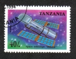Stamps Tanzania -  Exploración del Espacio