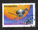 Sellos de Africa - Tanzania -  Exploración del Espacio