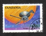 Sellos del Mundo : Africa : Tanzania : Exploración del Espacio