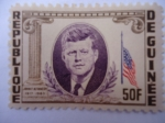 Stamps : Asia : Guinea :  Republique de Guinee - John Kennedy 1917-1963.