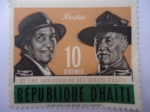 Stamps : America : Haiti :  Republique D´Haití- Scouts.