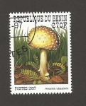 Stamps Benin -  Amanita rubescens