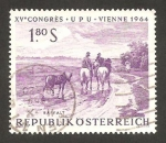 Stamps Austria -  996  - XV Congreso de la Unión Postal Universal, en Viena 