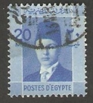 Sellos de Africa - Egipto -  195 - Rey Farouk
