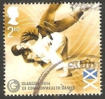 Stamps United Kingdom -   XX Juegos de la Commonwealth, en Glasgow