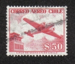 Stamps : America : Chile :  Correo Aéreo