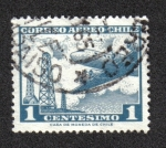 Stamps : America : Chile :  Correo Aéreo