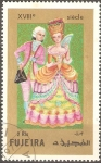 Stamps United Arab Emirates -  VESTIMENTA  DEL  SIGLO  XVIII