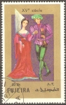 Stamps United Arab Emirates -  VESTIMENTA  DEL  SIGLO  XV