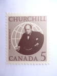 Stamps Canada -  Wiston Churchill.