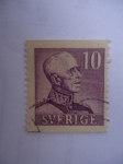 Stamps : Europe : Sweden :  Rey Gustavo V.