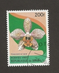 Sellos de Africa - Benin -  Phalaenopsis sun