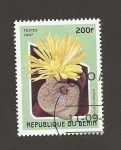 Stamps Benin -  Lithops aucampiae