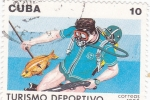 Stamps Cuba -  turismo deportivo