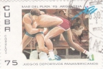 Sellos de America - Cuba -  juegos deportivos panamericanos