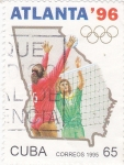 Stamps Cuba -  Atlanta,96