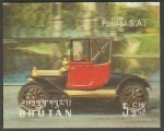 Stamps Bhutan -  300 - Ford, USA