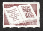Sellos del Mundo : America : Chile : IV Centenario de La Biblia en Español, traducida por Casiodoro de Reina 1569-1969