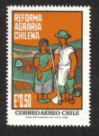 Stamps Chile -  Reforma Agraria