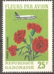 Stamps : Africa : Gabon :  CLAVELES  Y  JET