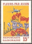 Stamps Africa - Gabon -  FLORES  Y  JET