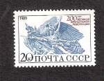 Stamps Russia -  Bicentenario de la Revolución Francesa