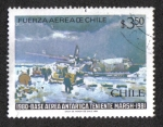 Stamps Chile -  C130 Hercules Transport Plane Unloading Cargo
