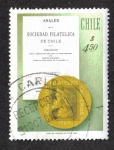 Stamps Chile -  Philatelic Society of Chile