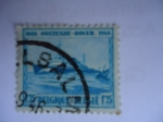 Stamps : Europe : Belgium :  Barco M.S. Prince Baudouin Ostende-Oostende-Dover 1845-1946 S/368