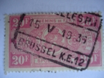 Stamps Belgium -  Spoorwegen-Ferrocarril-Gelgie.