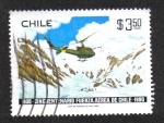 Sellos del Mundo : America : Chile : Cincuentenario Fuerza Aerea de Chile