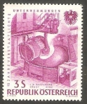 Stamps Austria -   935 - 15 anivº de la nacionalización de empresas, Acería