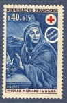 Stamps France -  Nicolás Mignard (1606-1668) - El invierno