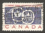 Stamps Canada -  314 - Inauguración del vuelo marítimo de Saint Laurent